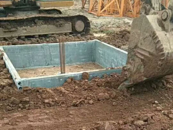 裝配式住房承臺(tái)，墻板做承臺(tái)