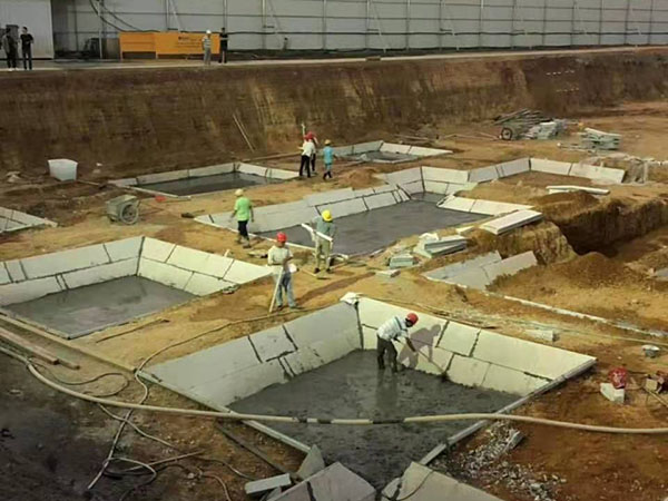 地下室及承臺、底板施工方案 江西墻板廠家