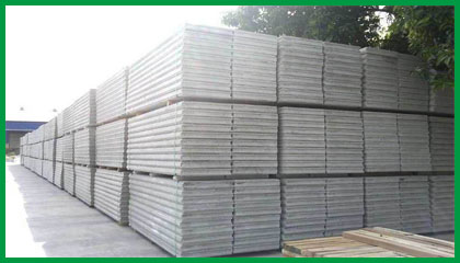 75MM隔墻板用于廚衛(wèi)隔斷，可直接貼磁磚